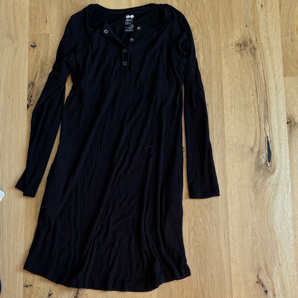 Kindred Bravely Black Long Sleeve maternity Dress